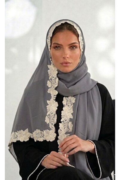 Veil Designer 'Terhahat Tefl'Ah'Bol'Ah' Two-Layered Tefl'Ah'Bol'Ah' with Embr...