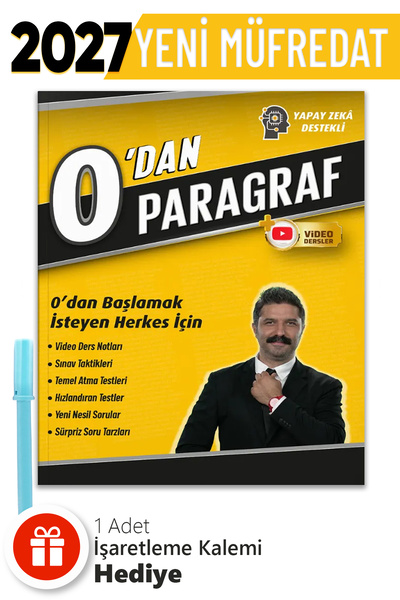 Tonguç Yayınları 0'dan Paragraf + Hediyeli