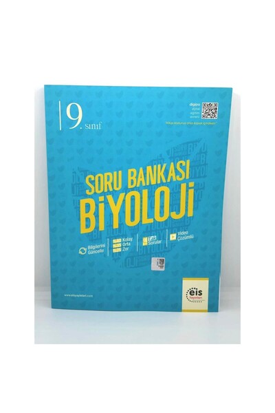 eis Yayınları Eis 9. Sınıf Biyoloji Soru Bankası