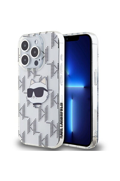 Karl Lagerfeld Husa pentru iPhone 15 Pro - IML Luxury (KLHCP15LHKLPCHT) - Cle...