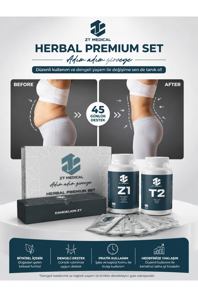 zt medikal gıda takviyesi sağlık ürünleri ZT HERBAL PREMİUM SET
