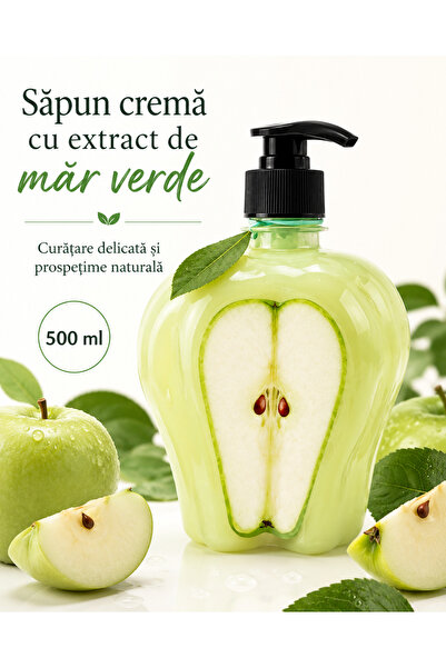 Tasty Sapun lichid crema pentru maini, Clean & Fresh, Mar, 500 ml, cu extract...