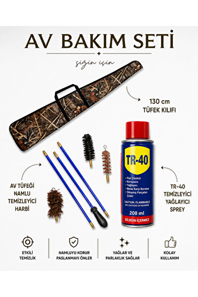 PROHUNTER AV BAKIM SETİ TÜFEK KILIFI + HARBİ TAKIMI + BAKIM YAĞI