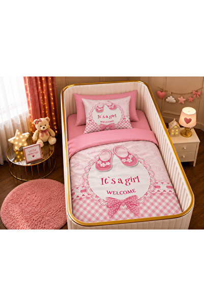 Fabeteks Welcome Baby Single Digital Baby Bedding Set