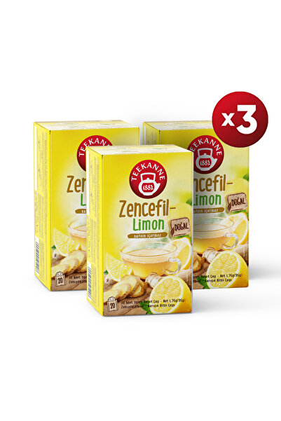 Teekane Teekanne Zencefil - Limon Karışık Meyve Çayı x 3 ADET