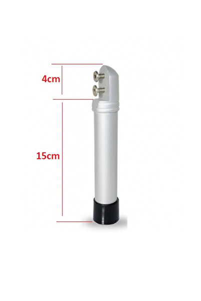 AYRINTISHOP Picior pentru corp din aluminiu compact pentru WC, 12 mm
