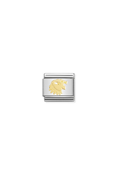 NOMİNATİON Composable Classic Zodıac In Stainless Steel With 18k Gold (05_leo)