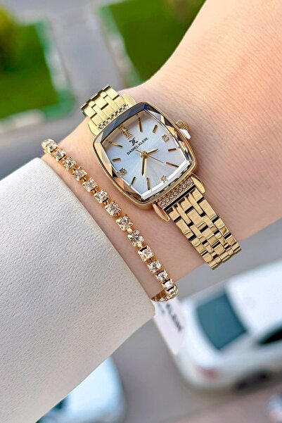 Daniel Klein Gold Renk Hediye Paketli 22 Mm Kadın Kol Saati