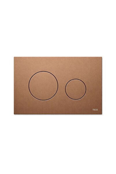 TECE Placă de acționare WC Loop, metalică, bronz roșu, 2 trepte