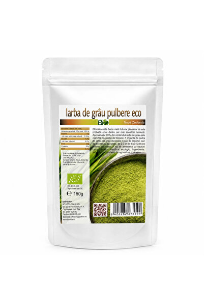 Deco Italia Iarba de grau bio , pudra (pulbere), Noua Zeelanda 150g