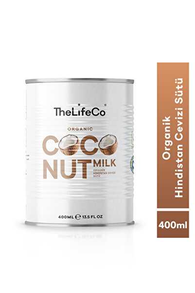 TheLifeCo Organik Hindistan Cevizi Sütü 400ml