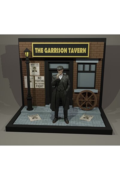 Pixra Diorama Peaky Blinders Thomas Shelby figür Diorama Özel Tasarım