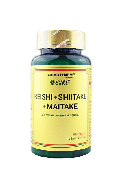 Cosmo Pharm Reishi Shiitake Maitake Total Care 60cps