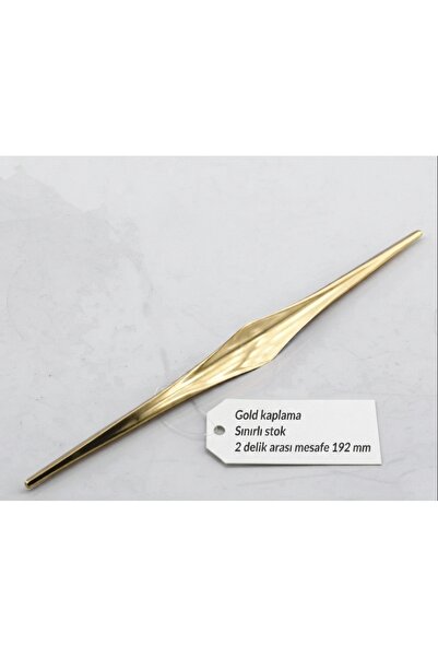 Global Premium Altın Metal kaplama Mobilya Kulp'u --- 192 mm Mobilya Çekmece ...