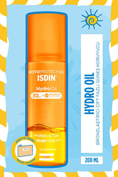 ISDIN Fotoprotector Hydro Oil Protege& Broncea Spf30 Isdin 200 ml