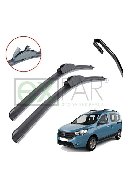 EXPAR OTO DACİA DOKKER ÖN CAM SİLECEK SÜPÜRGESİ TAKIMI 2012 - 2015 MODEL ARAS...