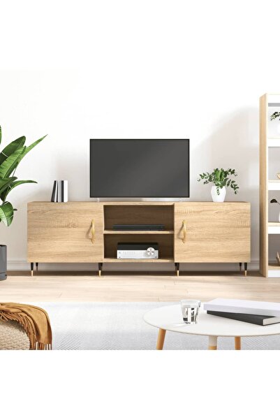 Concept Comodă TV, stejar sonoma, 150x30x50 cm, lemn compozit