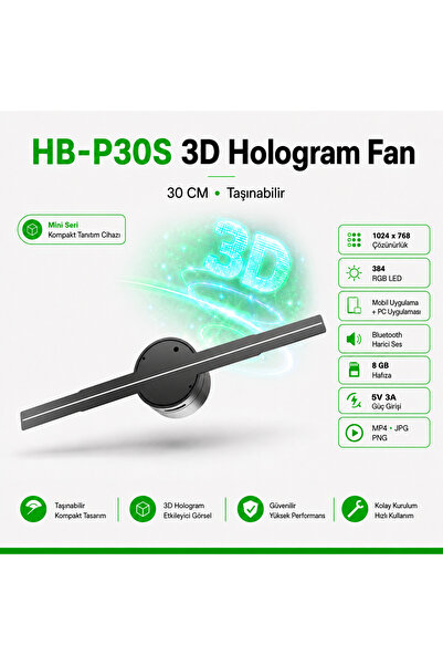 HOLOBOX P30S 3D Hologram Fan