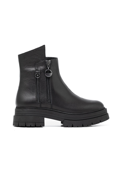 John May Women / Girls Boots Sr-26255-1 Black