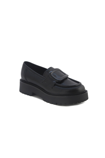 COMART Kadın / Kız Klasik Ayakkabı 1M5471 5471 Vitello RY Nero