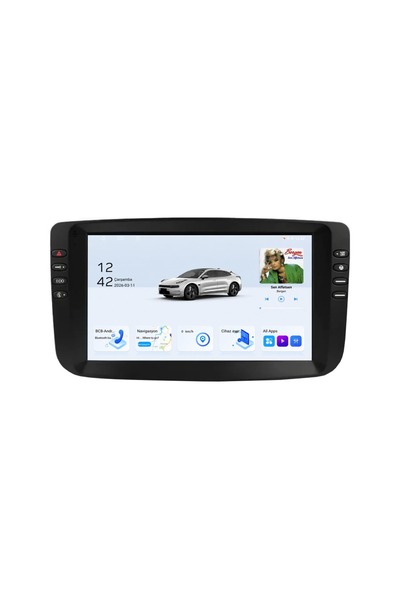 smartgo Fiat Linea Android Multimedya (2012-2014) CarPlay Android Auto Naviga...