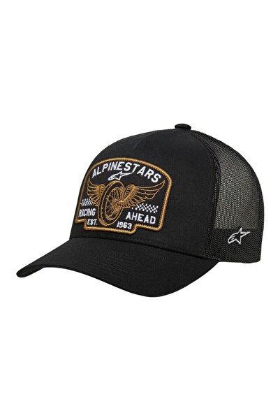 Alpinestars Heritage Patch Trucker Şapka Siyah Kahve