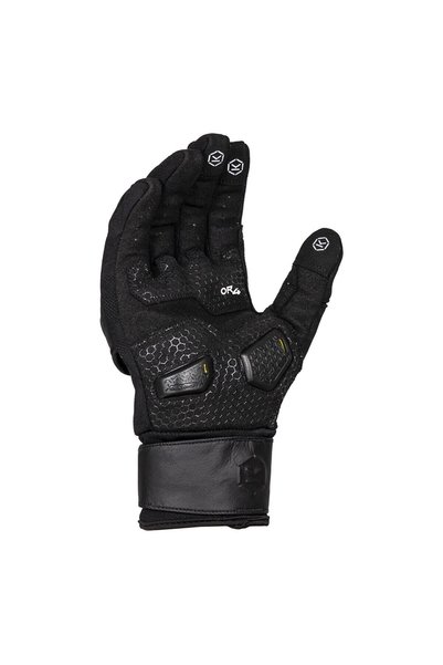 Knox Orsa OR4 Korumalı Motosiklet Eldiveni Siyah