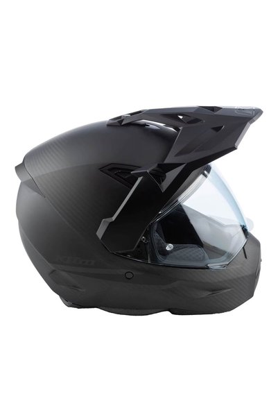Klim X1 Alpha Matt Carbon Korumalı ADV Motosiklet Kaskı Mat Siyah