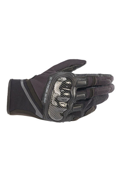 Alpinestars Chrome Korumalı Motosiklet Eldiveni Siyah Gri