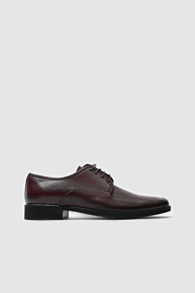 TOGO Men's Brown Genuine Leather Laced Classic Shoes [051515]