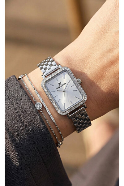 Daniel Klein Premium Silver Stainless Steel Watch for Women DK.1.14105-1