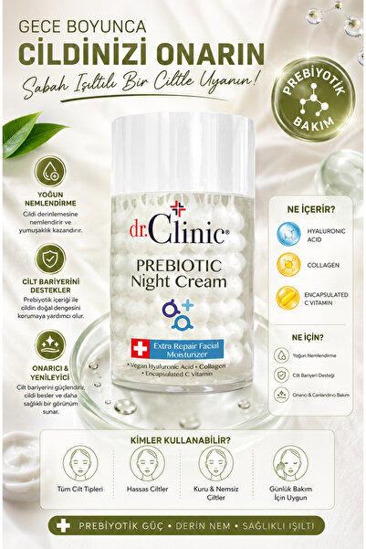 Dr. Clinic Dr clinic prebiotic night krem