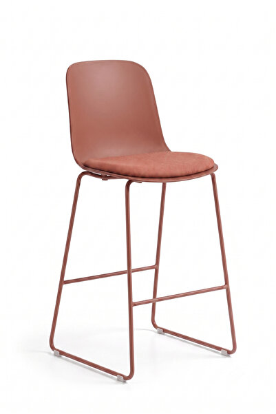 REİNART İTHAL BAR SANDALYESİ KIRILMAZ - ERGONOMİK MİNDERLİ MODERN TASARIM