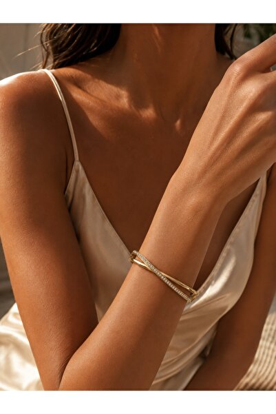XUPING JEWELRY Premium Seri Çelik Orijinal Xuping Kelepçe Bileklik