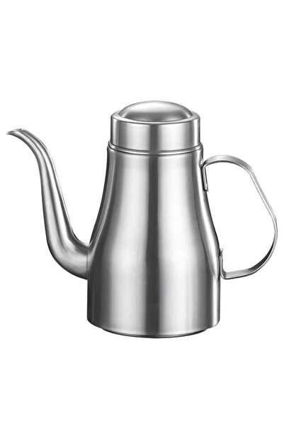 Chavin Komple 304 Çelik Silver 700 ml 24 Oz Yağdanlık Sosluk ve Sirkelik cin8...