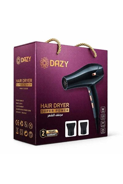 Dazy دازي مجفف شعر احترافي – تجفيف سريع وأداء صالونات