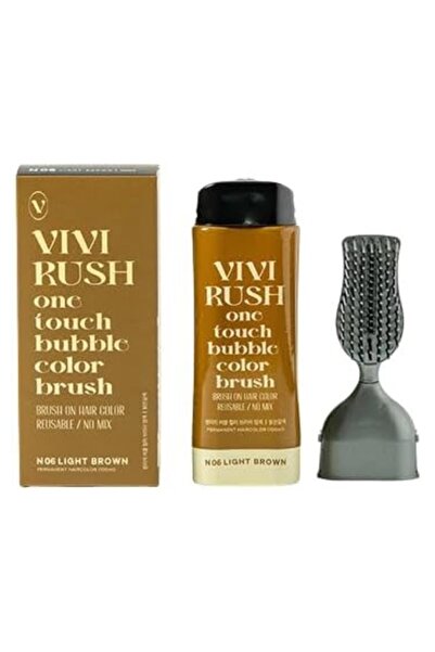VIVI RUSH صبغة شعر بني فاتح مع فرشاة 100 مل –