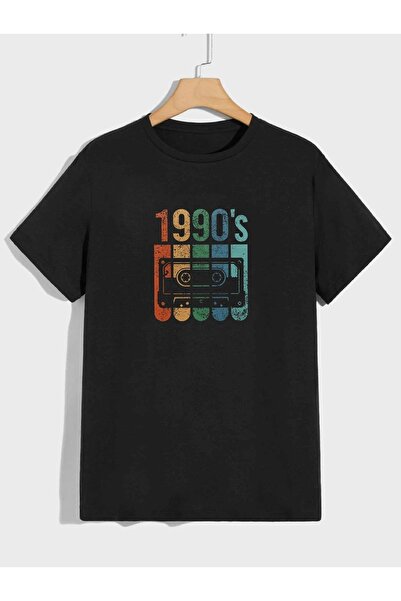 Pink Sky Unisex 1990s Printed T-shirt