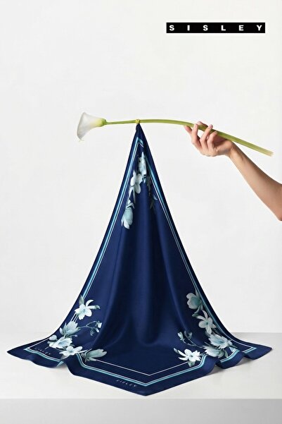 Sisley İPEK SATEN EŞARP-2036-90*90
