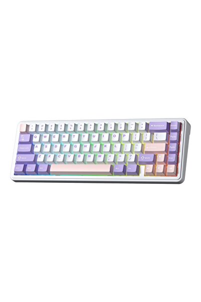 Aula F65 Nimbus V3 Switch Mekanik RGB TKL Makrolu Hot Swap Kablosuz Klavye Pa...