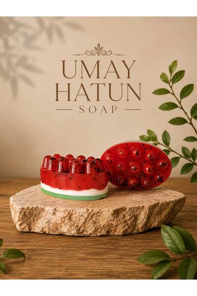 umay hatun soap Selülit Masaj Sabunu - karpuz tasarımlı sabun - masaj sabunu ...