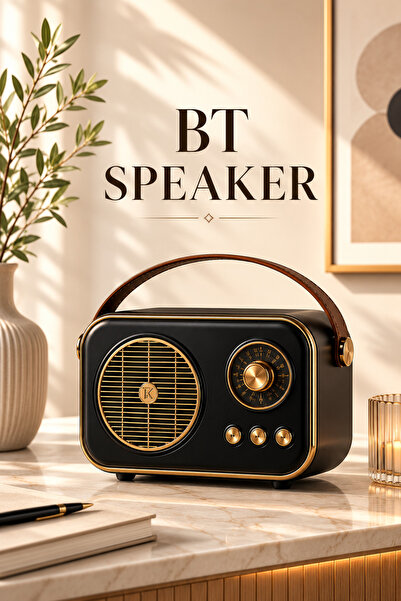 TEKNOKUTUM Bluetooth, SD, USB Girişli Bluetooth Destekli Type-C Speaker
