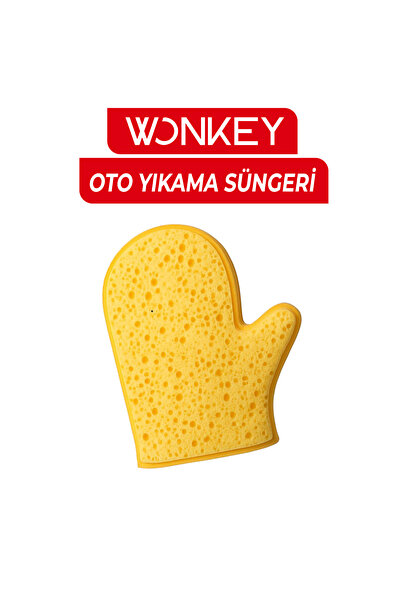 Wonkey Eldiven Modeli Oto Yıkama Süngeri , Araç Köpürtme Süngeri , Araba Yıka...