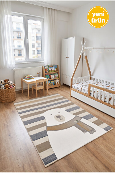 SERENZA HOME LİVİNG Tiny Tales Çocuk halısı Genç Odası Yumuşak Dokulu Erkek B...