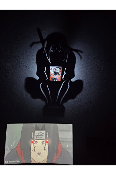 Lumishade Itachi Gölge Lambası - Naruto Gece Lambası - Anime