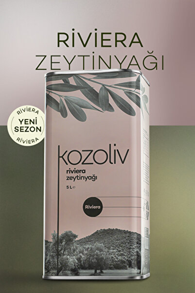 kozoliv Yemeklik Zeytinyağı Riviera 5 LT