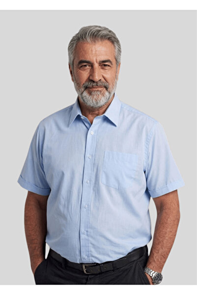 NACAR STORE Men's Regular Classic Cut Short Sleeve All-Season Shirt