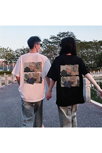 Tarzsokak 2 Adet Tir Harajuku Style Çift Sevgili Kombinleri Couple Clothing Y...