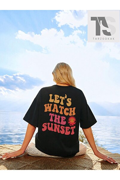 Tarzsokak Palmiye Štampano Ženski slogan T-shirt