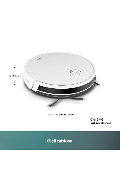 HOMEND ALEX 1288H Moplu Akıllı Robot Süpürge